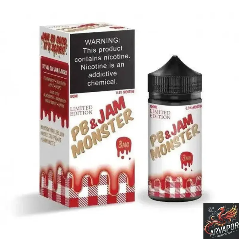 Strawberry - PB & Jam Monster 100mL