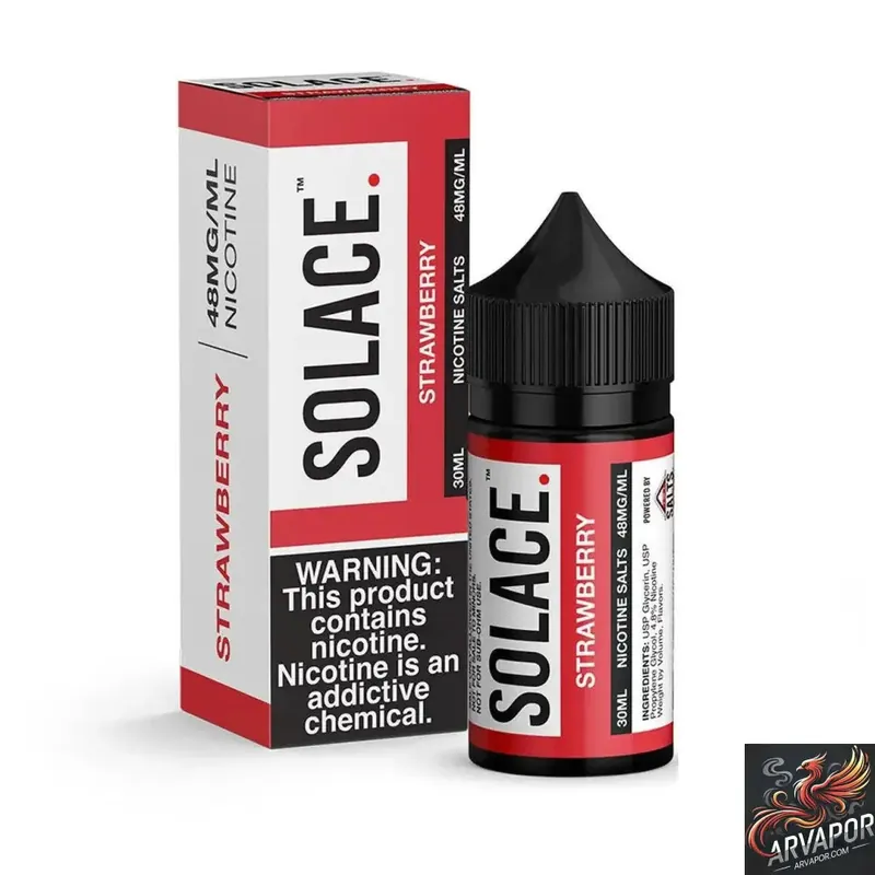 Strawberry - Solace Salt E-Liquid 30mL