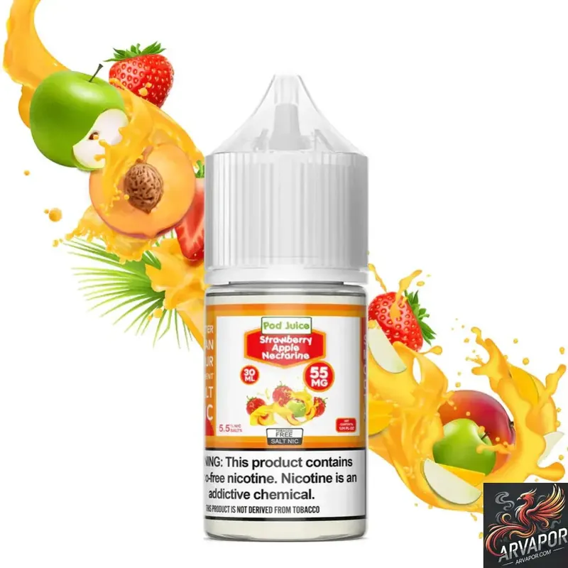 Strawberry Apple Nectarine - POD Juice Salt 30mL