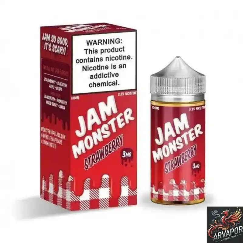 Strawberry - Jam Monster Synthetic 100mL