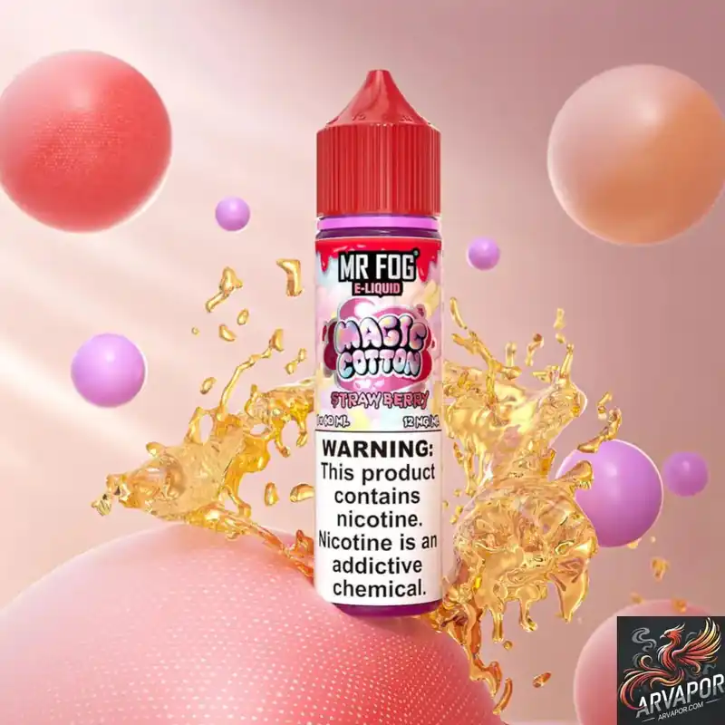 Strawberry (Magic Cotton) - Mr Fog E-Liquid 60mL
