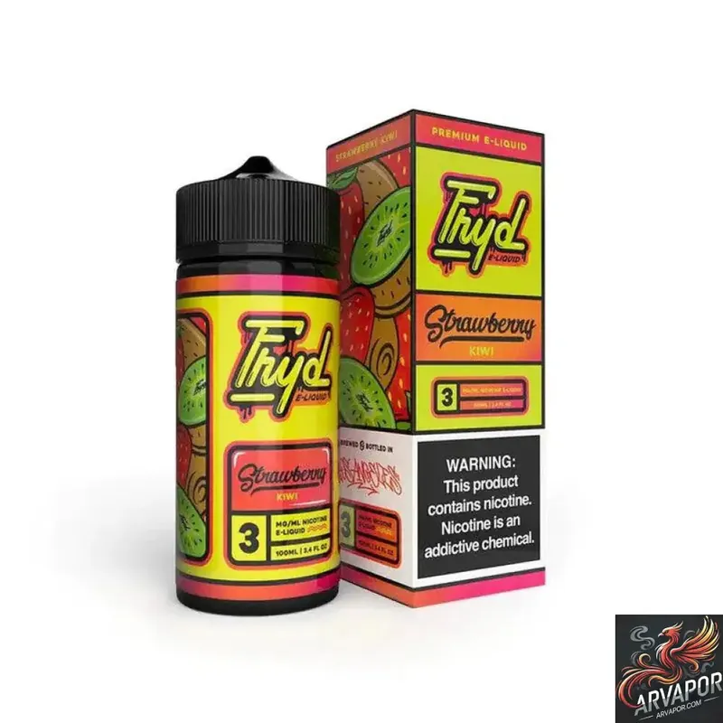 Strawberry Kiwi - Fryd Nicotine E-Liquid 100mL
