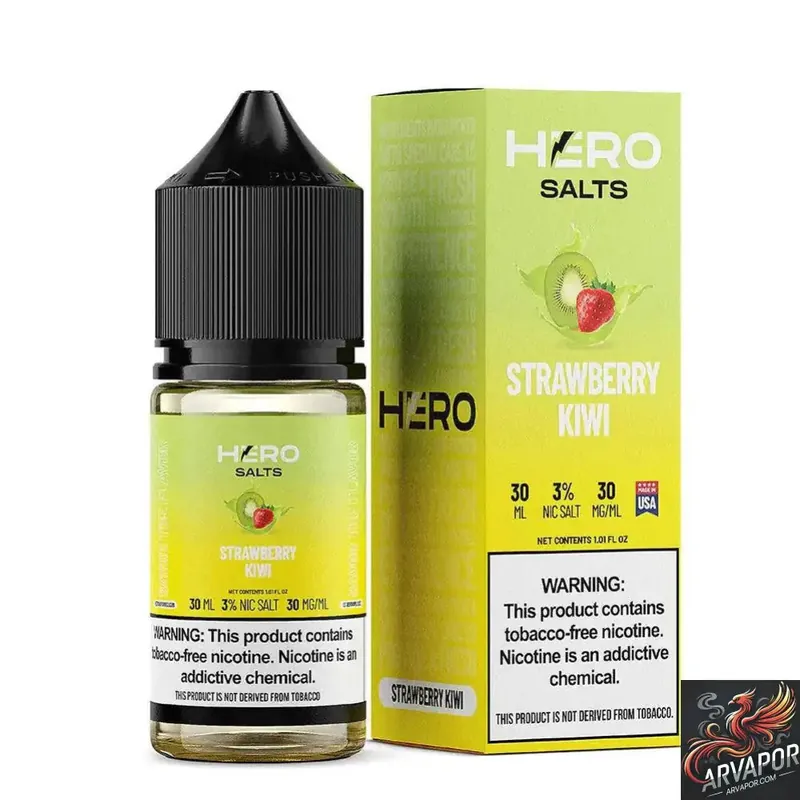 Strawberry Kiwi - Hero Salts Syn Nic 30mL