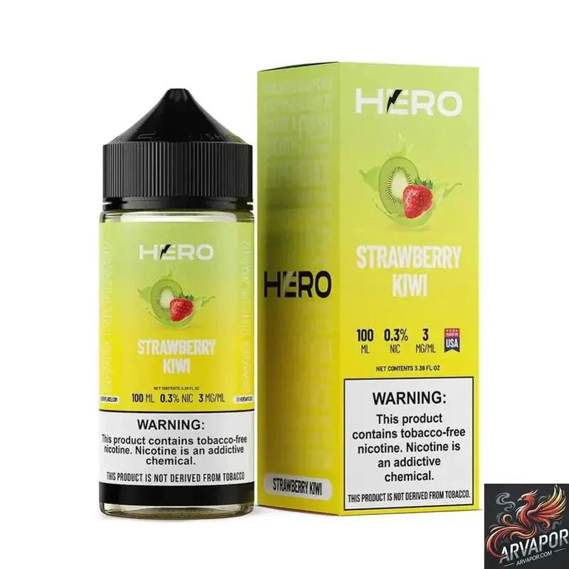 Strawberry Kiwi - Hero 100mL
