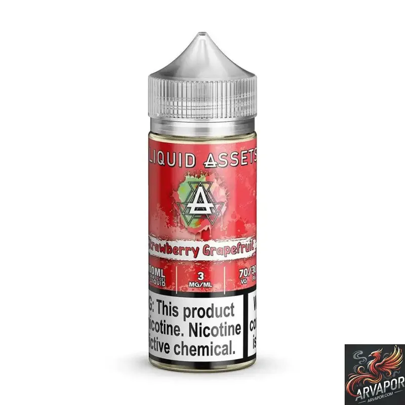 Strawberry Grapefruit - Liquid Assets E-Liquid 100mL