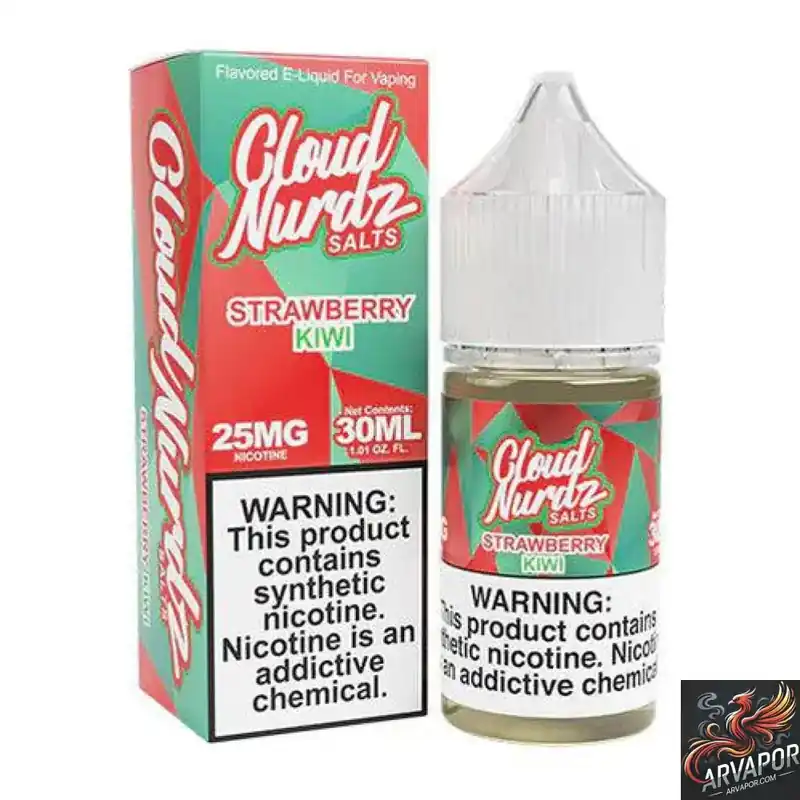 Strawberry Kiwi - Cloud Nurdz Salts 30mL