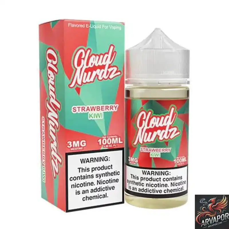 Strawberry Kiwi - Cloud Nurdz Synthetic 100mL