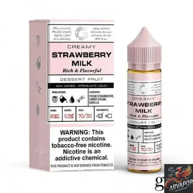 Strawberry Milk - BSX Series Glas Vapor 60mL