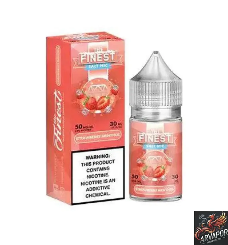 Strawberry Menthol - The Finest Salt nic Series 30mL
