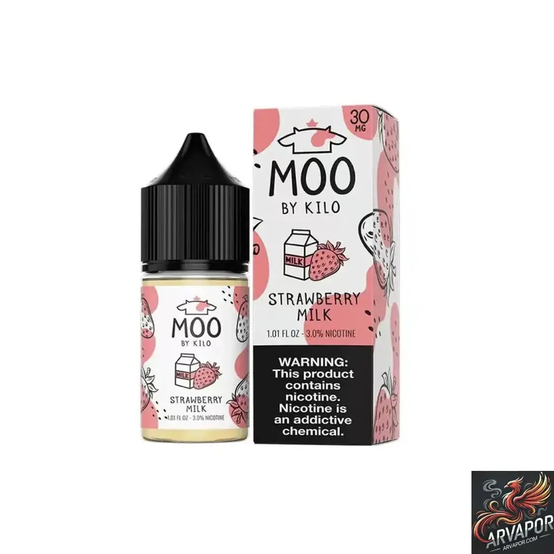 Strawberry Milk - Moo Salt E-liquids 30mL