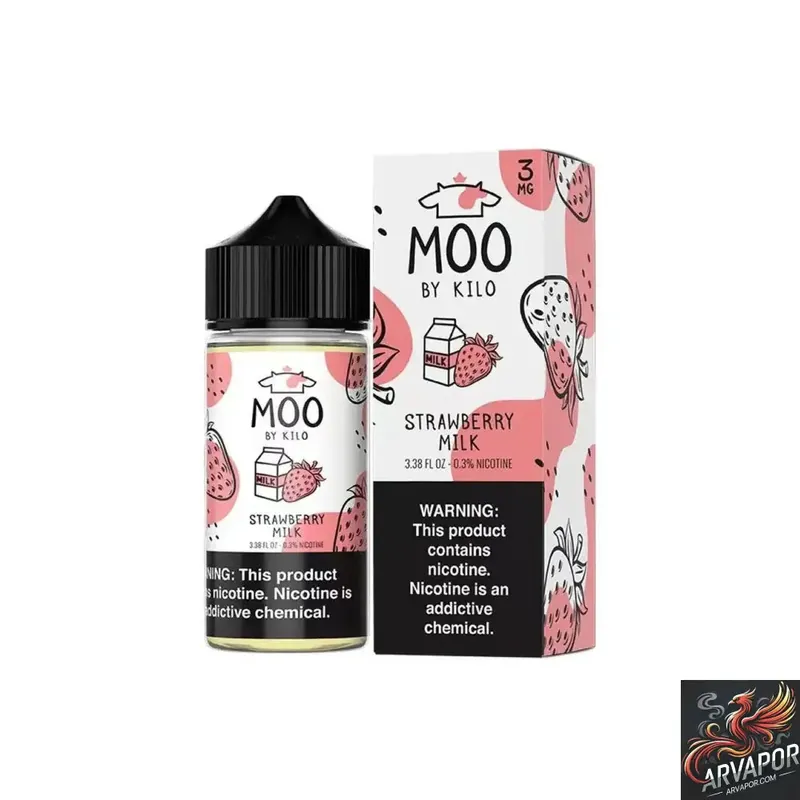 Strawberry Milk - Moo E-liquid 100mL