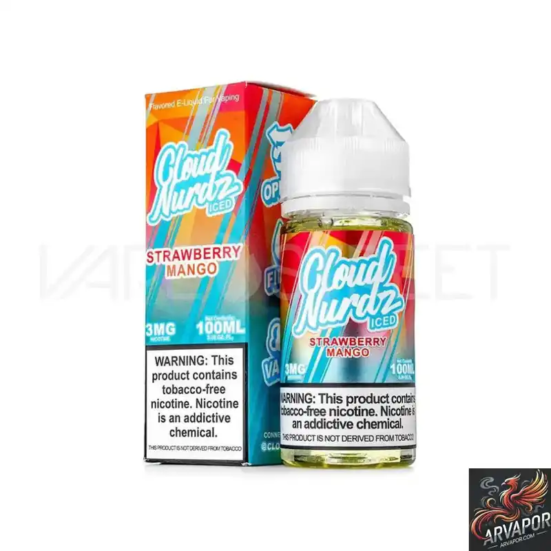 Strawberry Mango Iced - Cloud Nurdz TFN 100mL