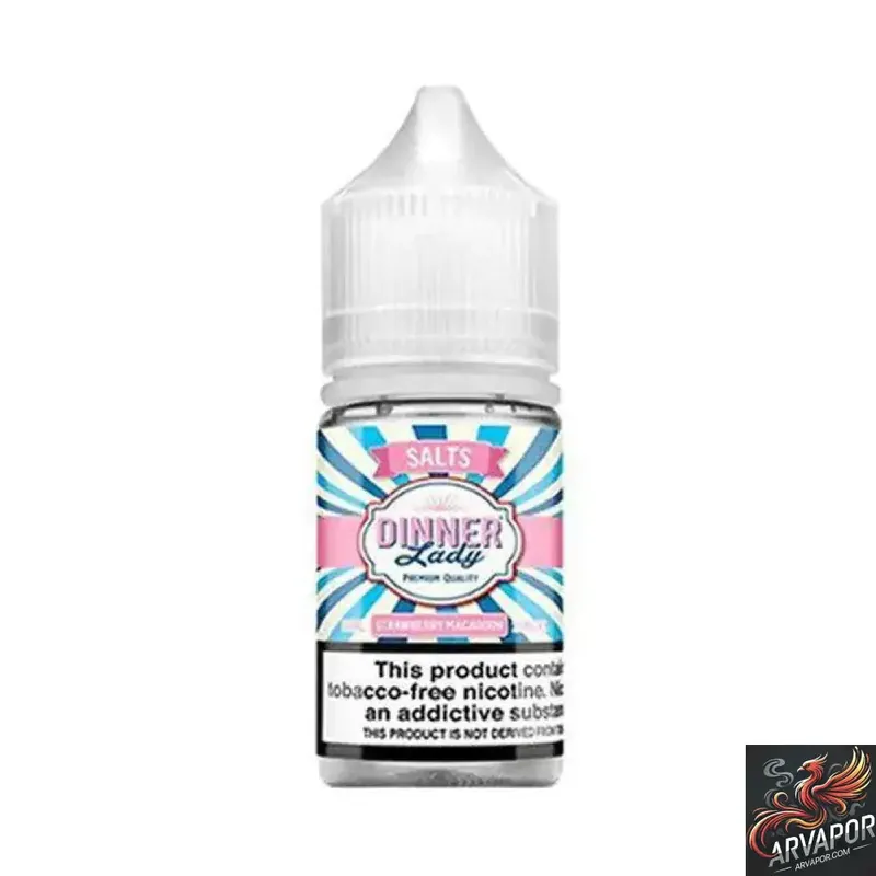 Strawberry Macaroon - Dinner Lady Salt 30mL