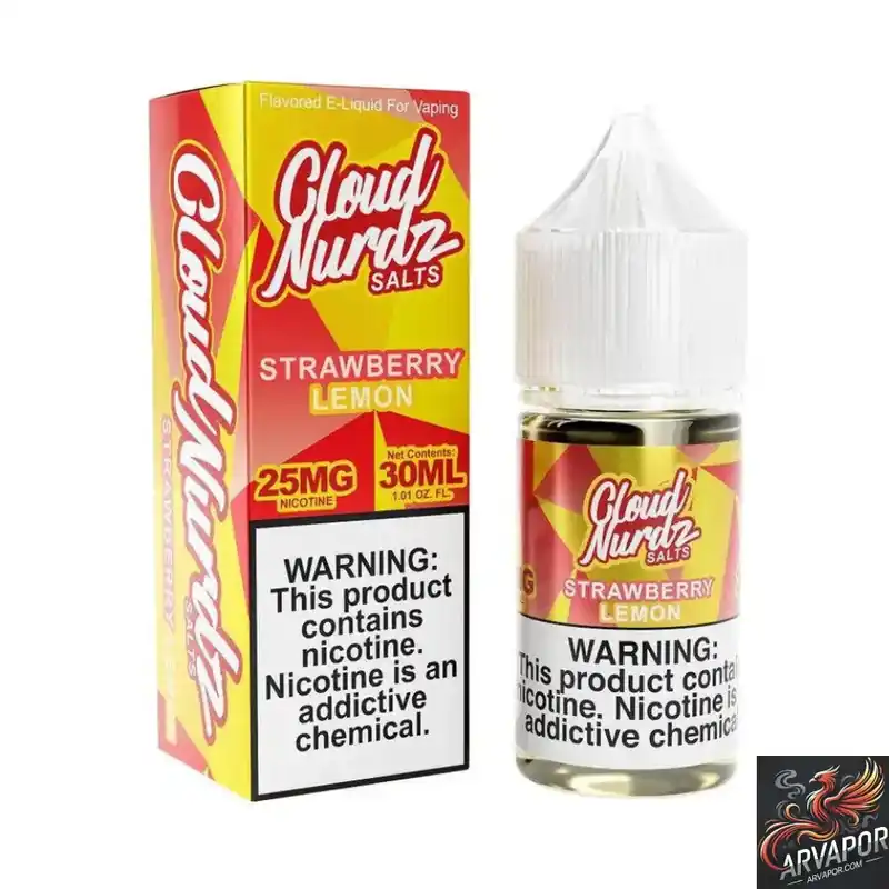 Strawberry Lemon - Cloud Nurdz Salts 30mL
