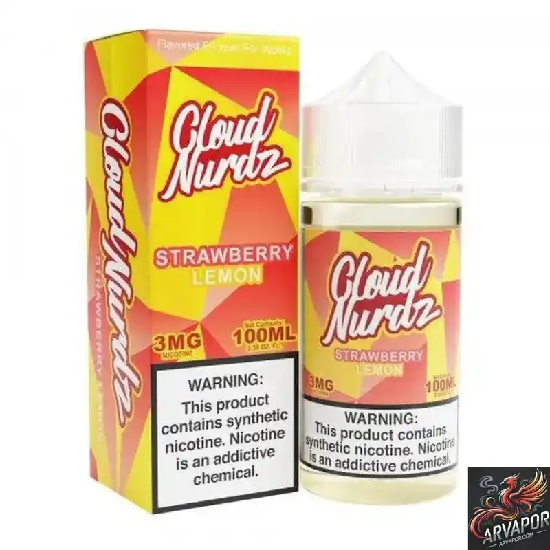 Strawberry Lemon - Cloud Nurdz Synthetic 100mL