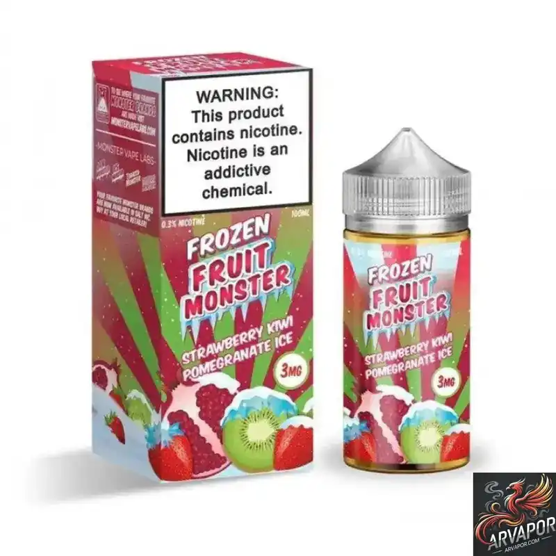 Strawberry Kiwi Pomegranate Ice - Frozen Fruit Monster 100mL