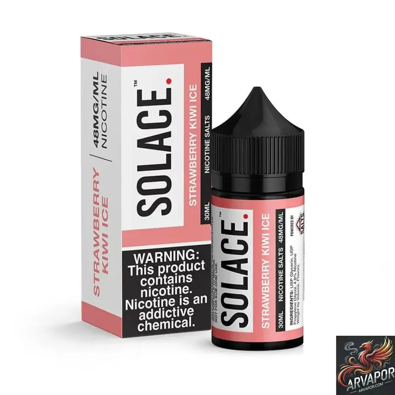 Strawberry Kiwi Ice - Solace Salt E-Liquid 30mL