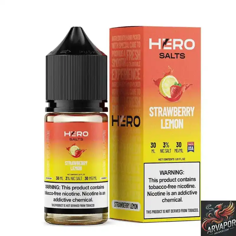 Strawberry Lemon - Hero Salts Syn Nic 30mL