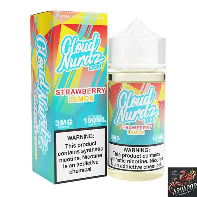 Strawberry Lemon Iced - Cloud Nurdz TFN 100mL
