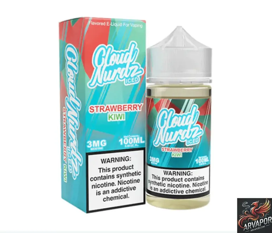 Strawberry Kiwi Iced - Cloud Nurdz TFN 100mL