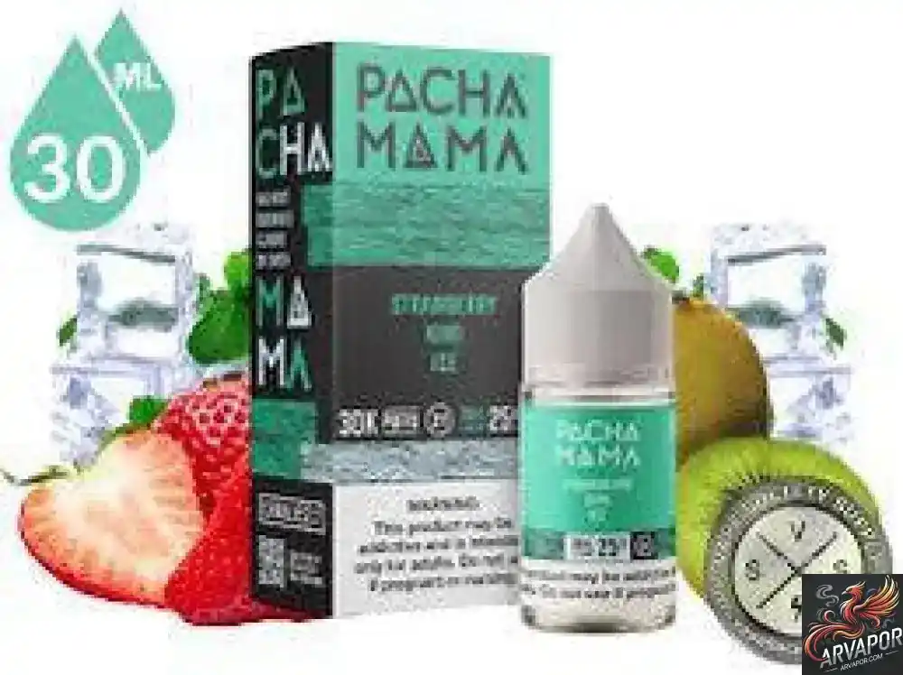 Strawberry Kiwi Ice - Pachamama Plus+ Salt 30mL
