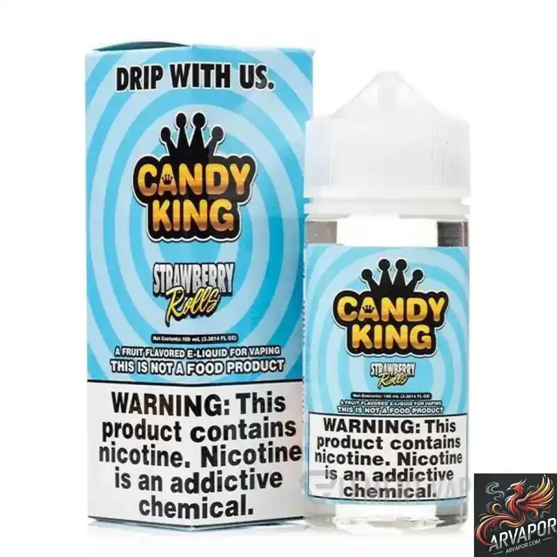 Strawberry Rolls - Candy King 100mL