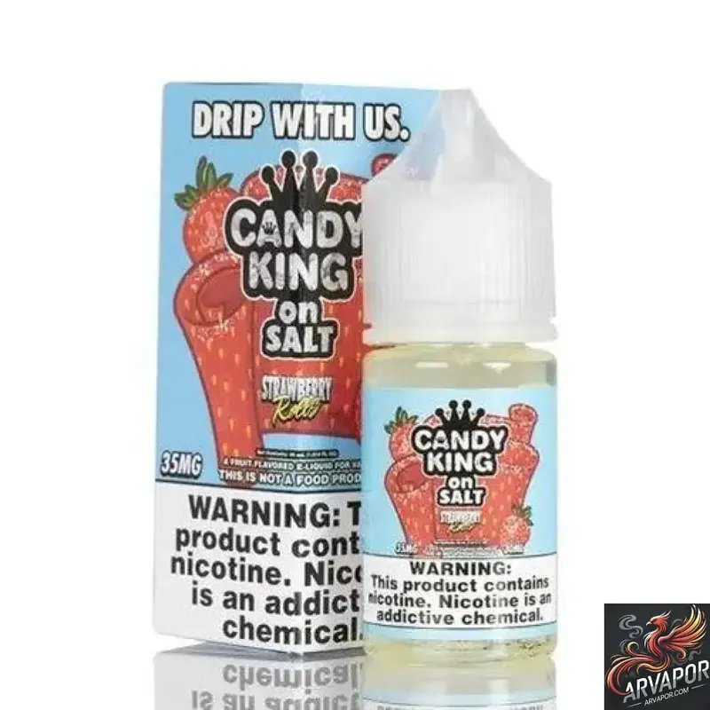 Strawberry Rolls - Candy King On Salt Syn 30mL