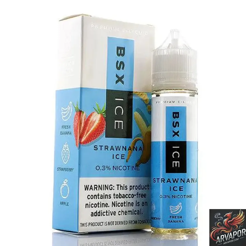 Strawnana Ice - BSX By Glas 60mL