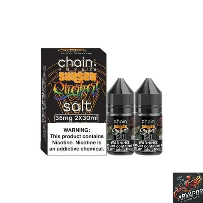 Sunset Sherbert Salt - Chain Vapez 60mL