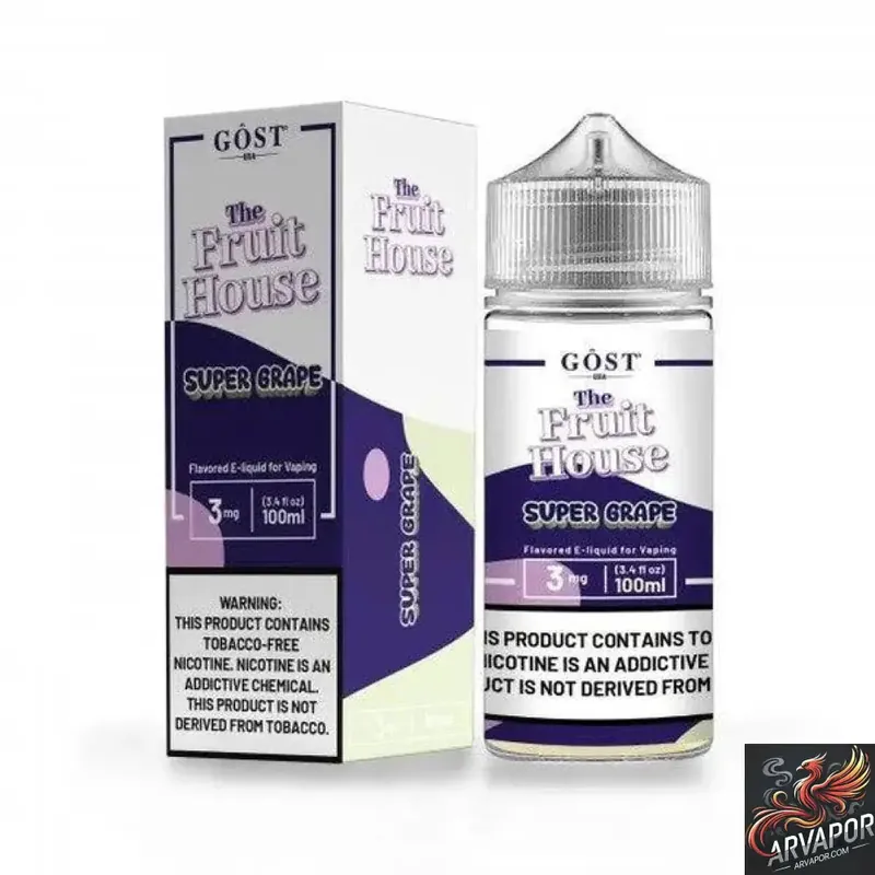 Super Grape - The Fruit House - Gost Vapor 100mL