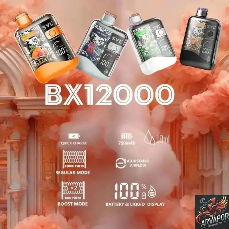SVL BX12000 Puffs Disposable