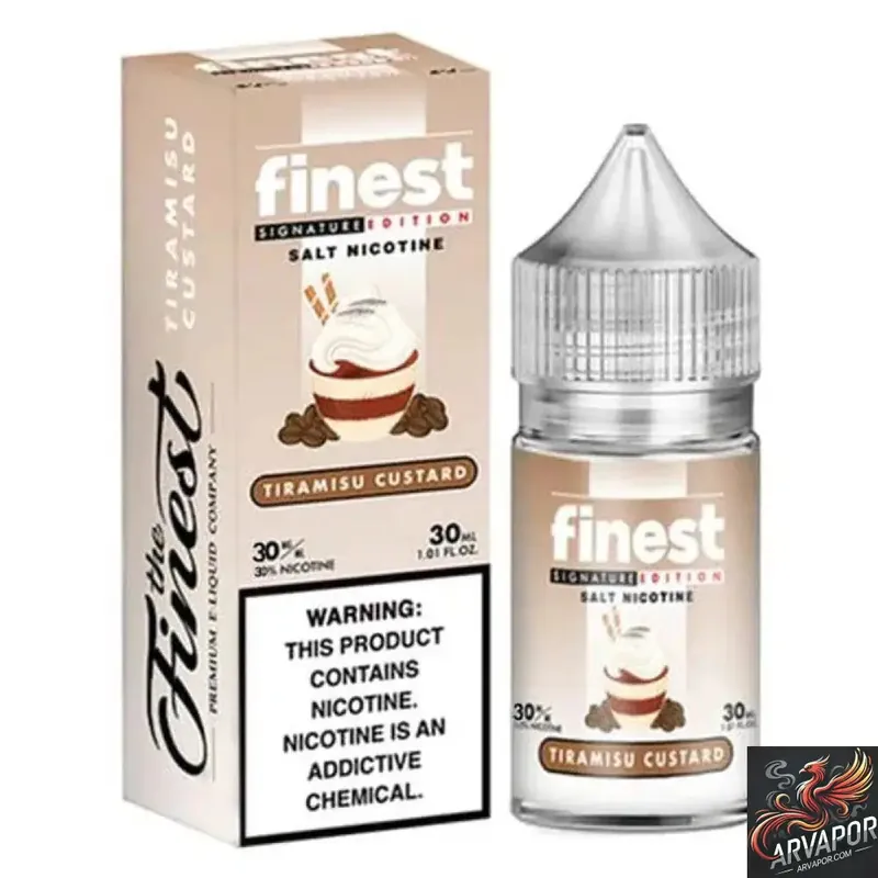 Tiramisu Custard - The Finest Salt nic Series 30mL