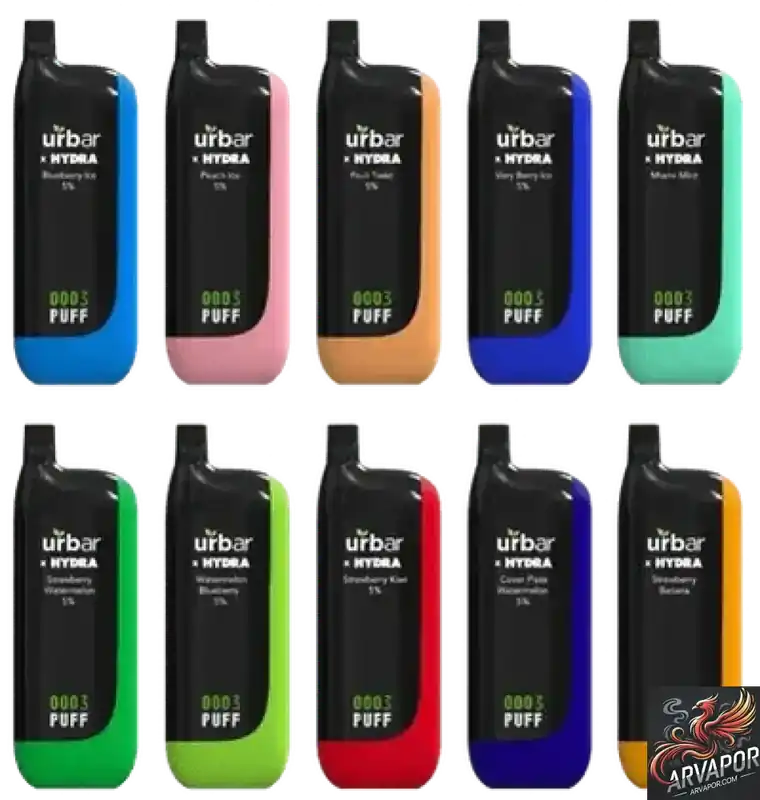 Urbar x Hydra 5000 Puffs Disposable