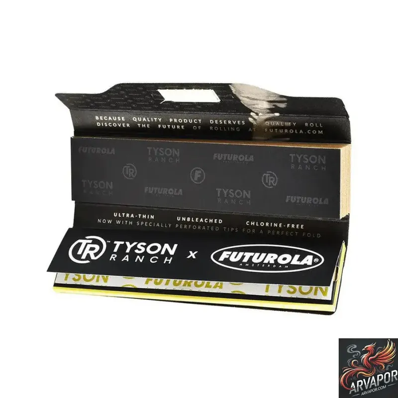 Tyson Ranch x Futurola King Size Slim Rolling Paper - Tyson 2.0
