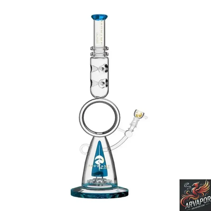 Tsunami Glass Water Pipe Sprinkler Donut