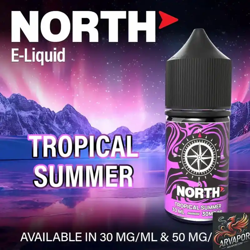 Tropical Summer - North Salt E-Liquid 30mL