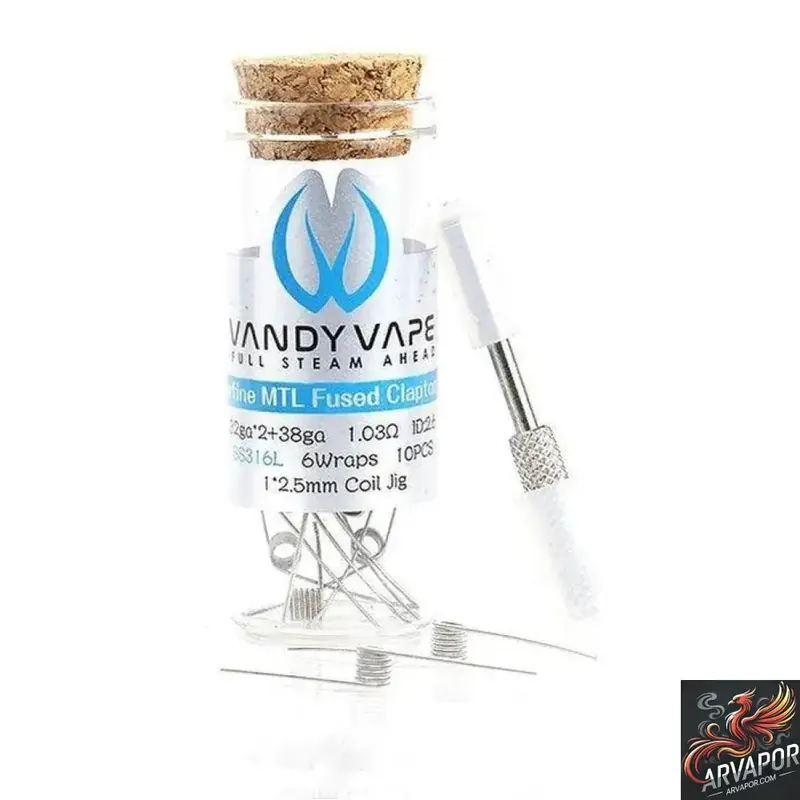 Vandy Vape Superfine MTL Fused Clapton PreBuilt Coil