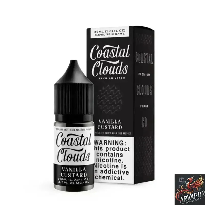 Vanilla Custard - Coastal Clouds Co. Salt 30mL