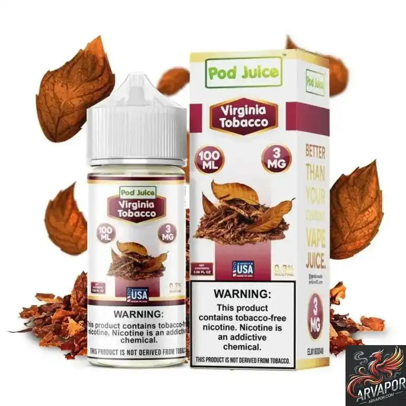 Virginia Tobacco - POD Juice Synthetic 100mL