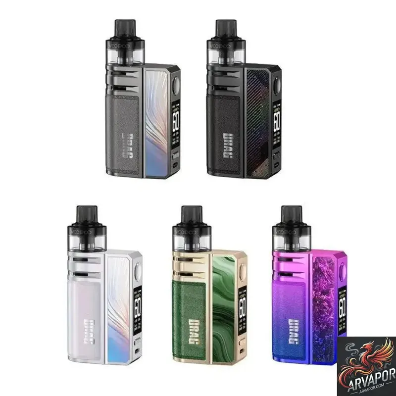 VooPoo DRAG E60 Pod System With 5ML Pod - VooPoo Tech