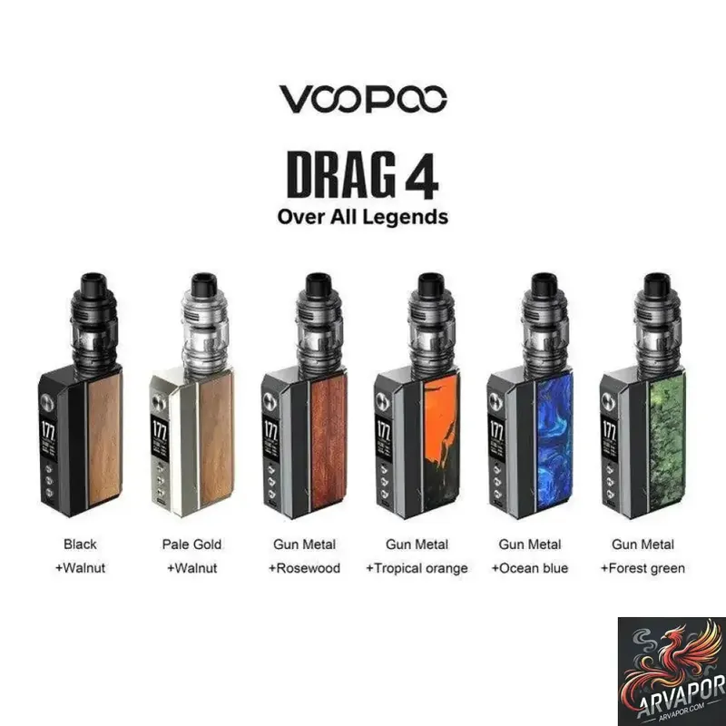 VooPoo Drag 4 177W Starter Kit - VooPoo Tech