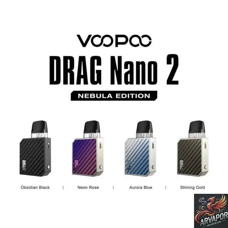 VooPoo DRAG Nano 2 Nebula Pod Kit - VooPoo Tech