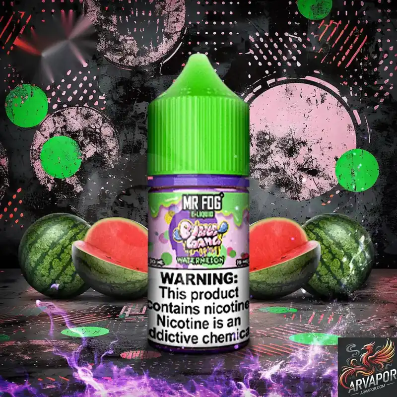 Watermelon (Bubble Gang) - Mr Fog E-Liquid 100mL