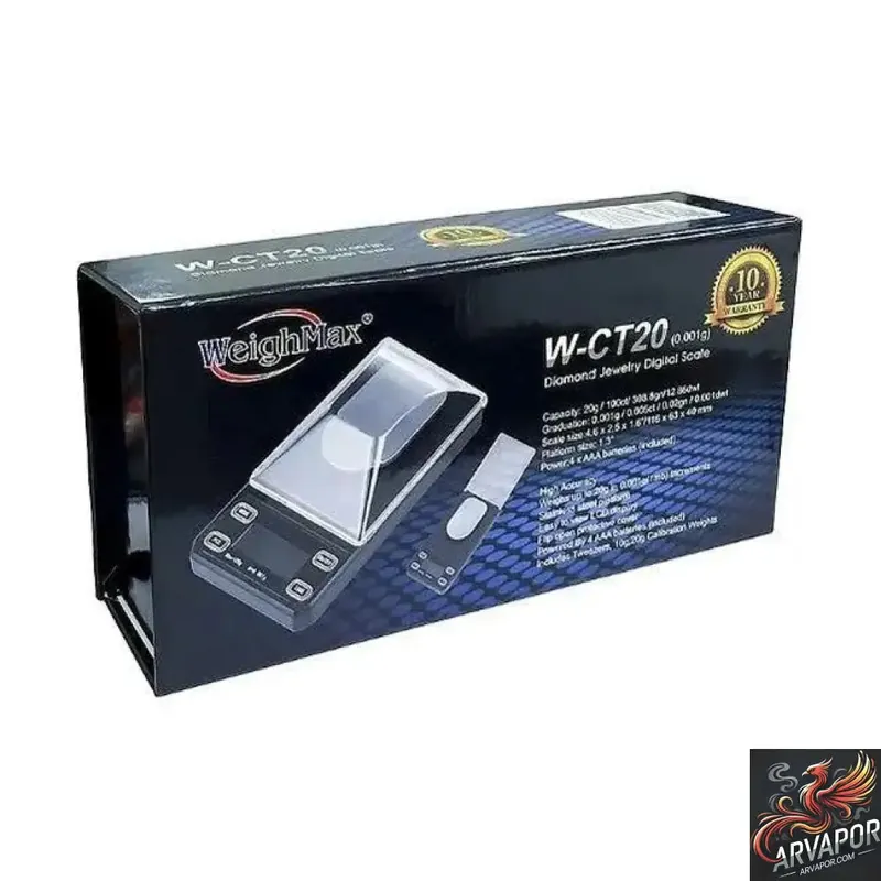 Weighmax W-CT20 Diamond Jewelry DigitalI Scale (0.001G)