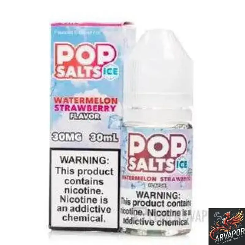 Watermelon Strawberry Ice - Pop Clouds Salts 30mL