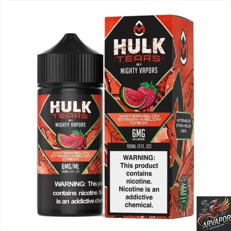 Watermelon Straw Melon Chew - Hulk Tears 100mL