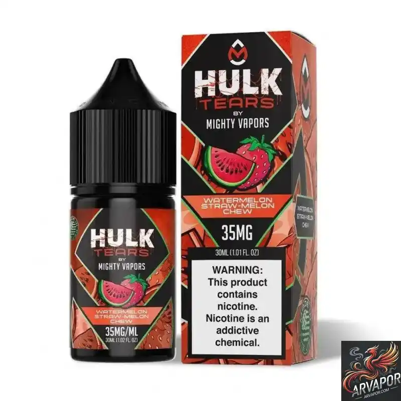 Watermelon Straw Melon Chew - Hulk Tears Salt 30mL