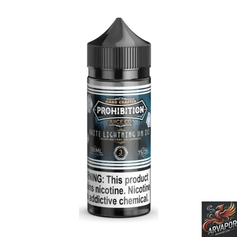White Lightning on Ice - Prohibition Juice Co. 100mL
