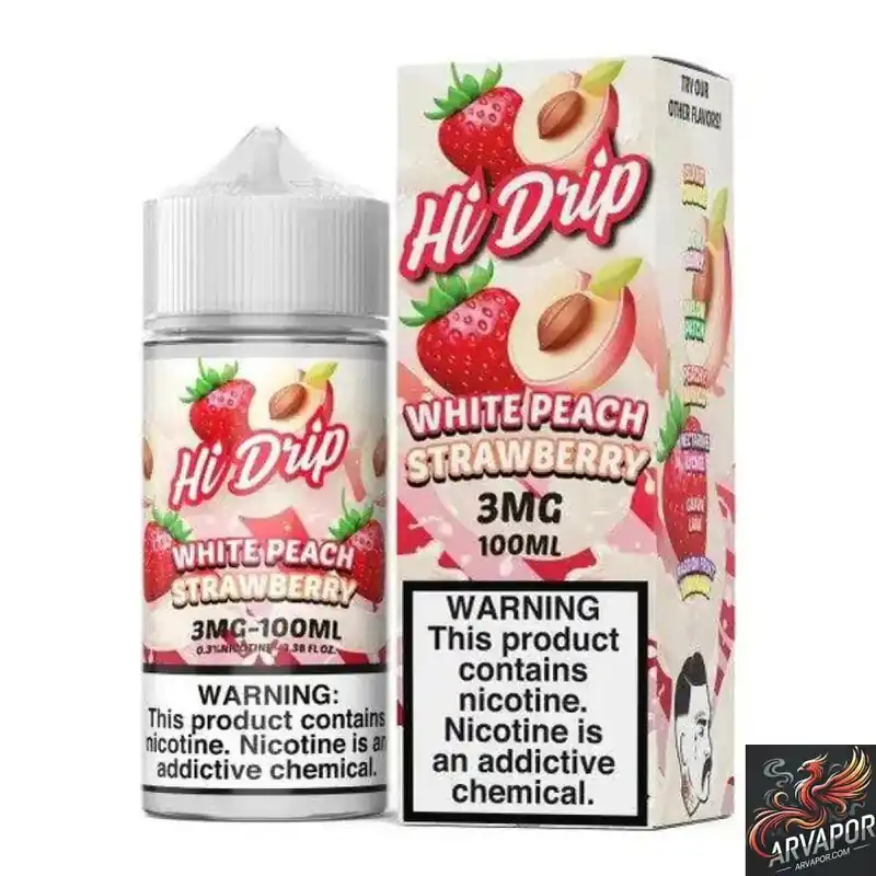 White Peach Strawberry - Hi-Drip 100mL