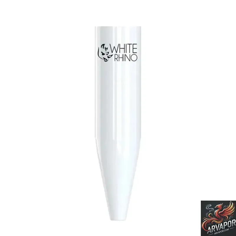 White Rhino Chillum To Straw Ceramic Replacement Tip